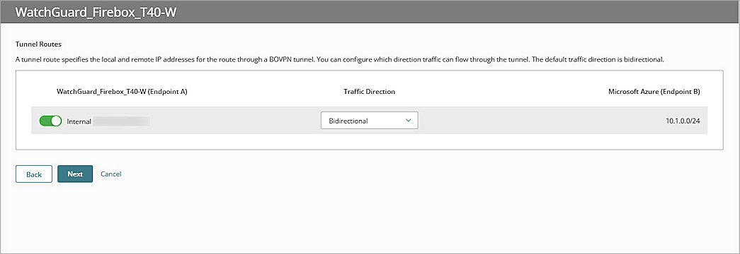 Screenshot of WGC, WGC Tunnel Routes